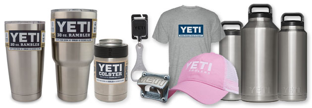 Yeti Coolers, Ramblers, Tumblers & Accessories In Stock at Capps